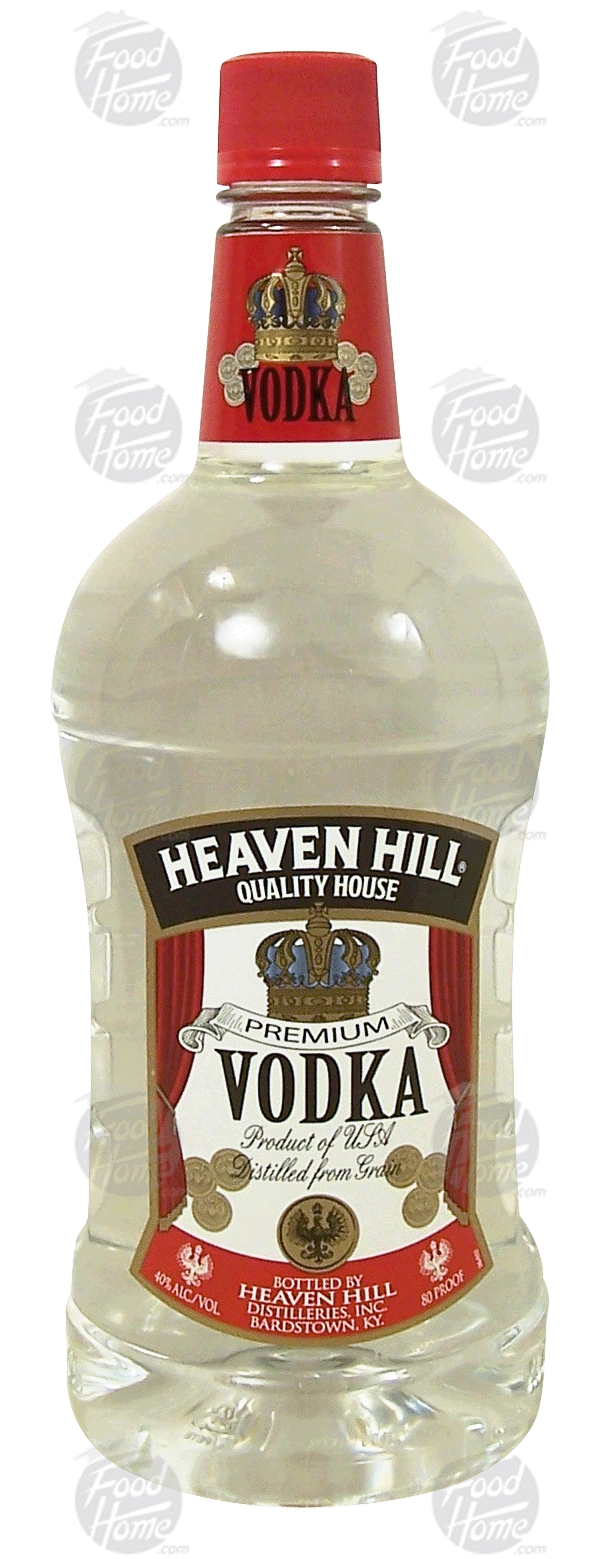 Heaven Hill Quality House vodka, 40% alc. by vol. Full-Size Picture